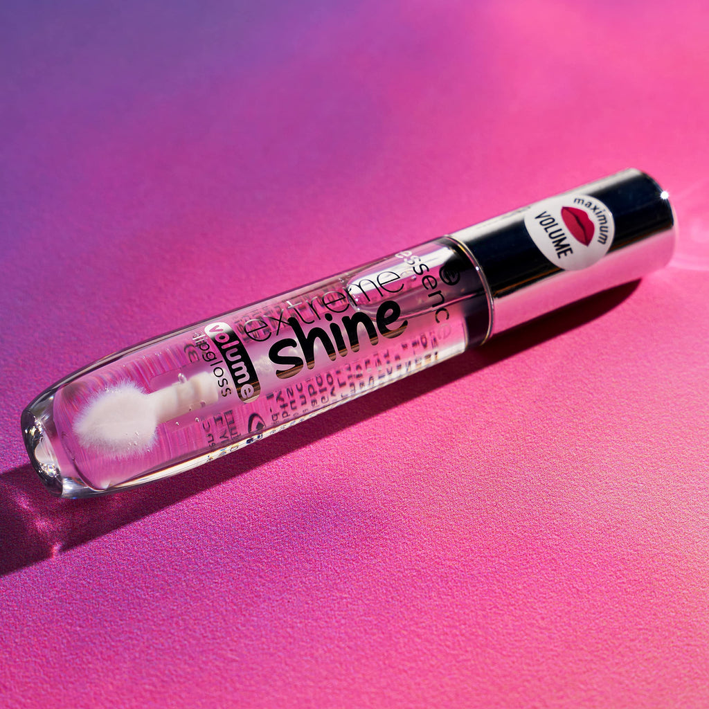 Essence 3-Pack Extreme Shine Volume Lip Gloss – High Shine, Non-Sticky, Vegan & Cruelty-Free (Crystal Clear)