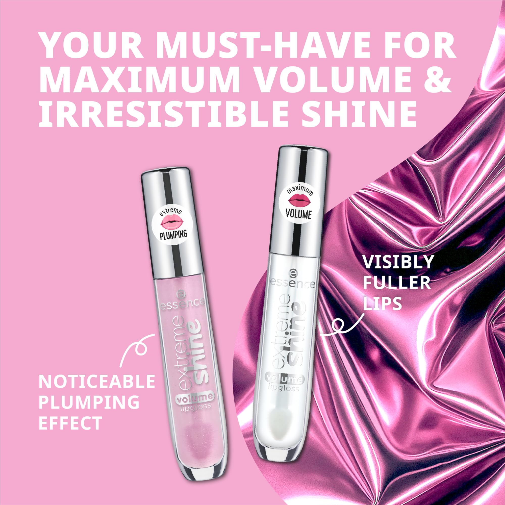 essence Extreme Shine Lip Gloss Gift Set — 4 Shades in One Set | Vegan & Cruelty-Free | Stocking Stuffer