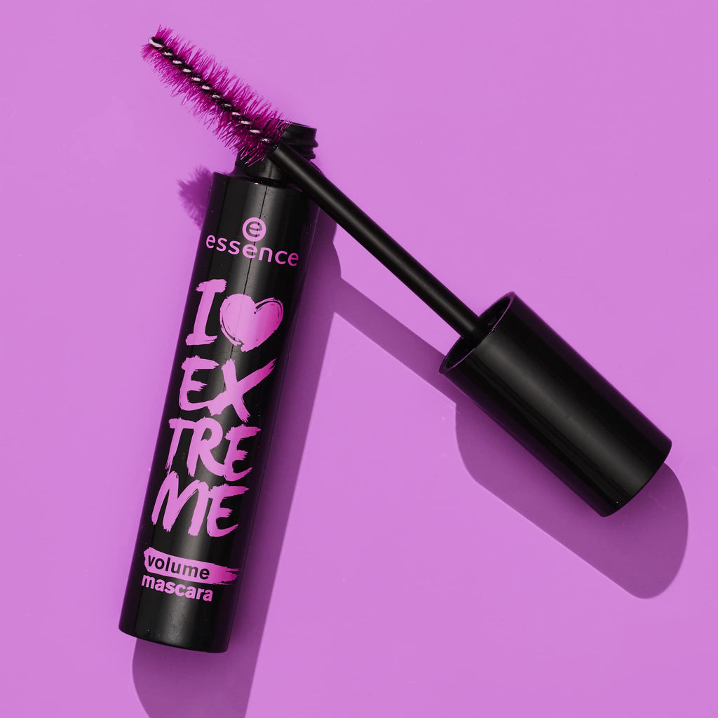 essence | I Love Extreme Volume Mascara (Pack of 3) | Flake-Free, Intense & Dramatic Volume | Vegan & Cruelty-Free