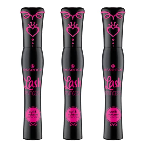 essence Lash Princess Curl and Volume Mascara | 3-Pack | Vegan and Cruelty-Free