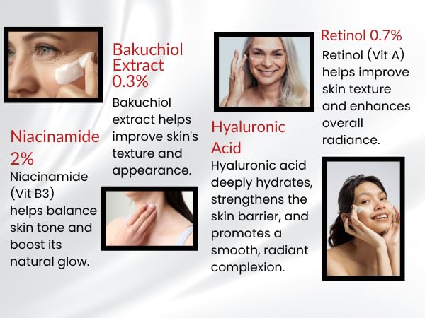 Essentially KateS Retinol Cream for Face & Eye – Gentle, Hydrating K-Beauty Moisturizer (50 ml)
