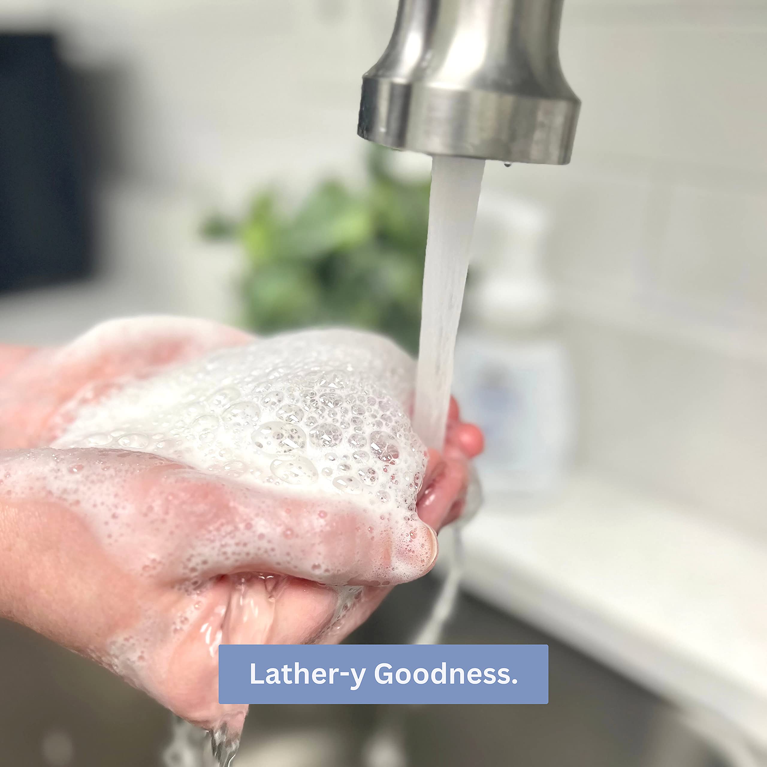 Essentials Foaming Glycerin Hand Soap, Unscented – 2 x 8oz