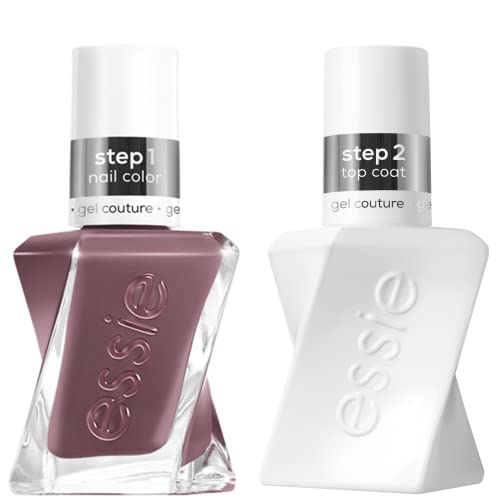 essie Gel Couture Nail Polish Kit – Mauve Take Me To Thread (0.46 oz each)
