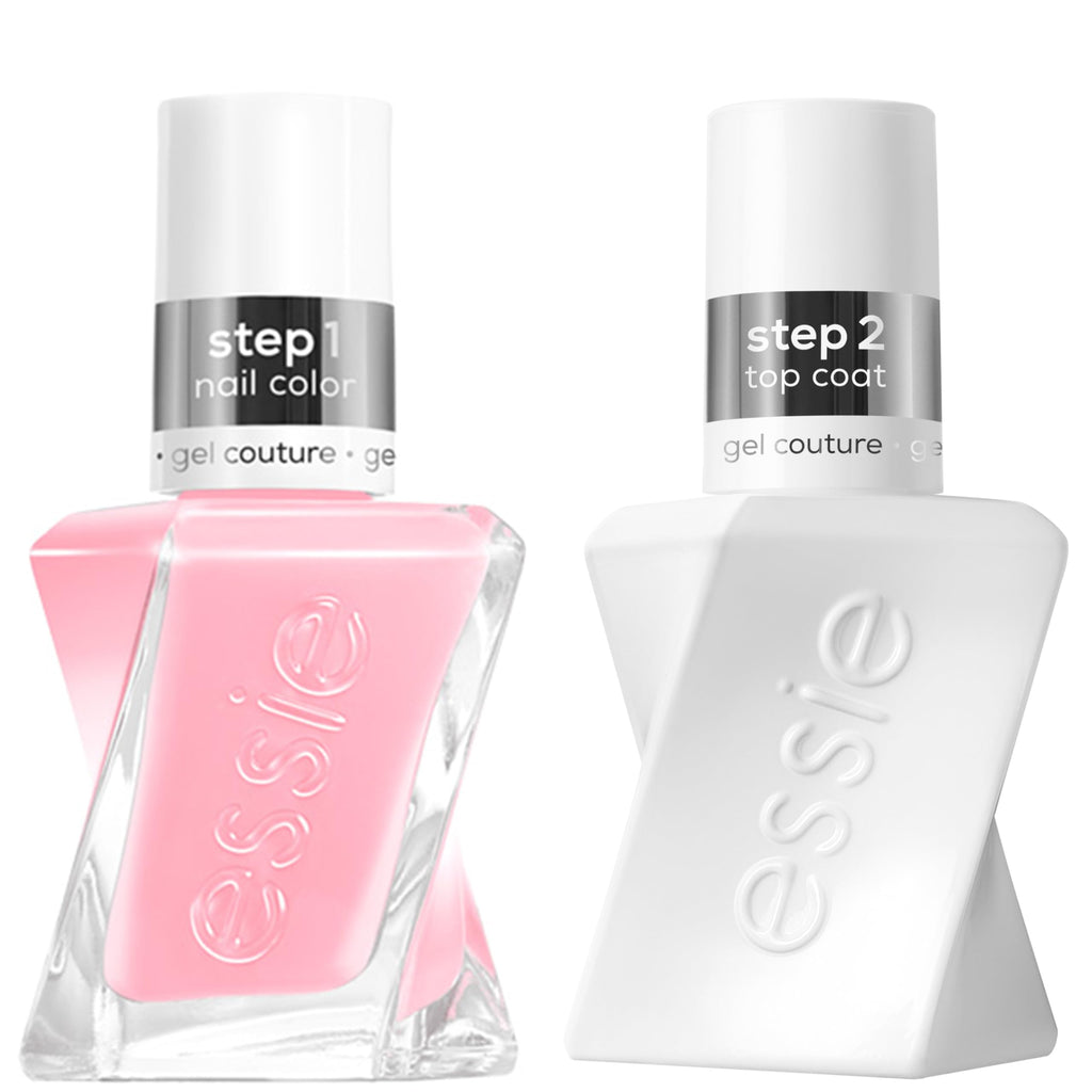 essie gel couture Inside Scoop Kit – vegan pink long-lasting mani, 1 set