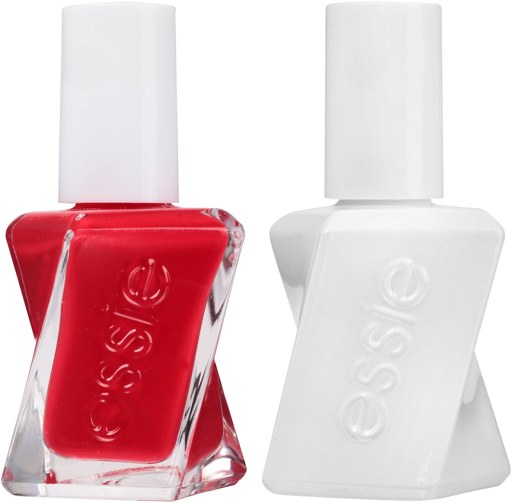 essie Gel Couture Rock The Runway Longwear Nail Polish + Top Coat Kit – 0.46 fl oz