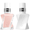 essie Gel Couture Longwear Nail Polish Kit – Sheer Nude Pink + Top Coat (0.46 fl oz each)