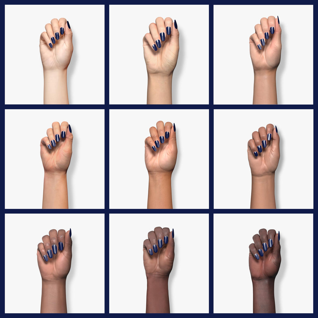 essie Step Out of Line Nail Polish – Vegan, Fall 2023, Rich Indigo Blue, 0.46 fl oz