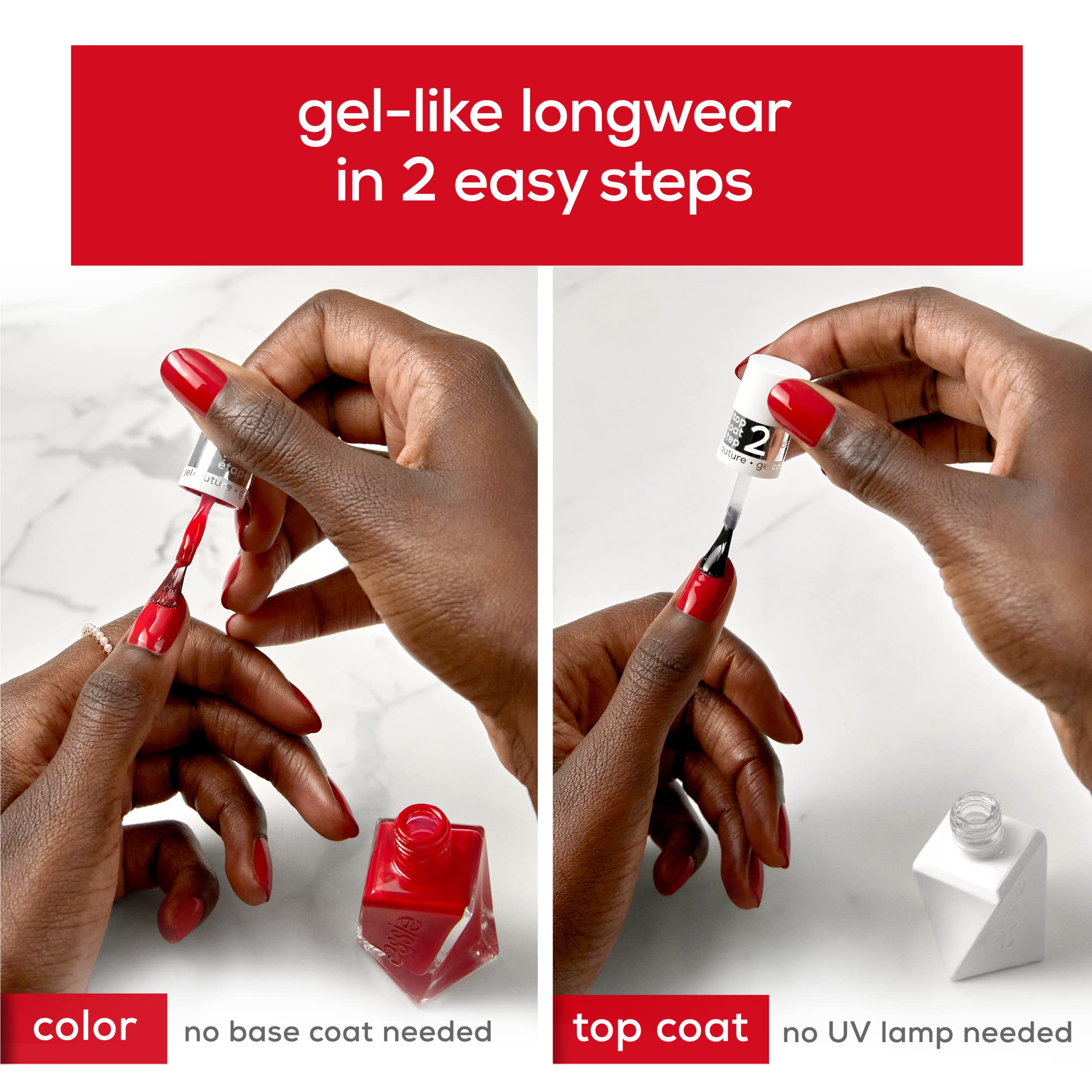 essie Gel Couture Nail Polish Kit – Mauve Take Me To Thread (0.46 oz each)