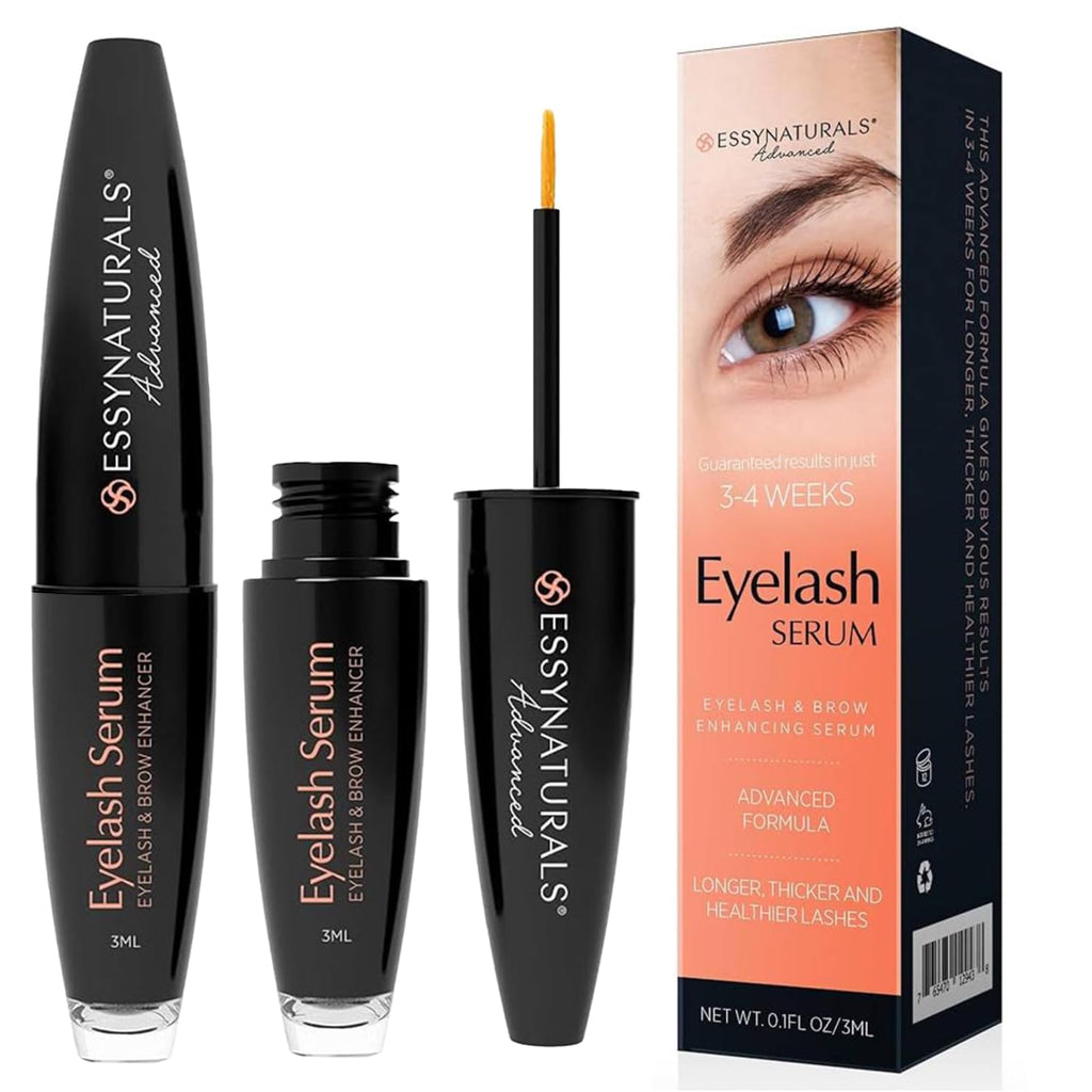 EssyNaturals Advanced Eyelash Growth Serum | Premium Lash Growth & Gentle Care