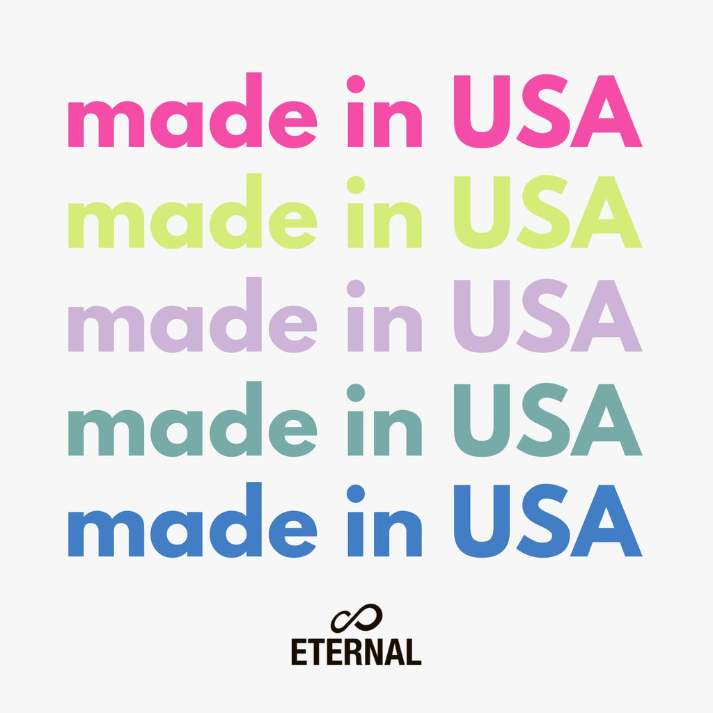 Eternal 5-Color Nail Polish Set – Pink, Green, Blue, Yellow, Purple | Quick-Dry, Non-Toxic, Made in USA