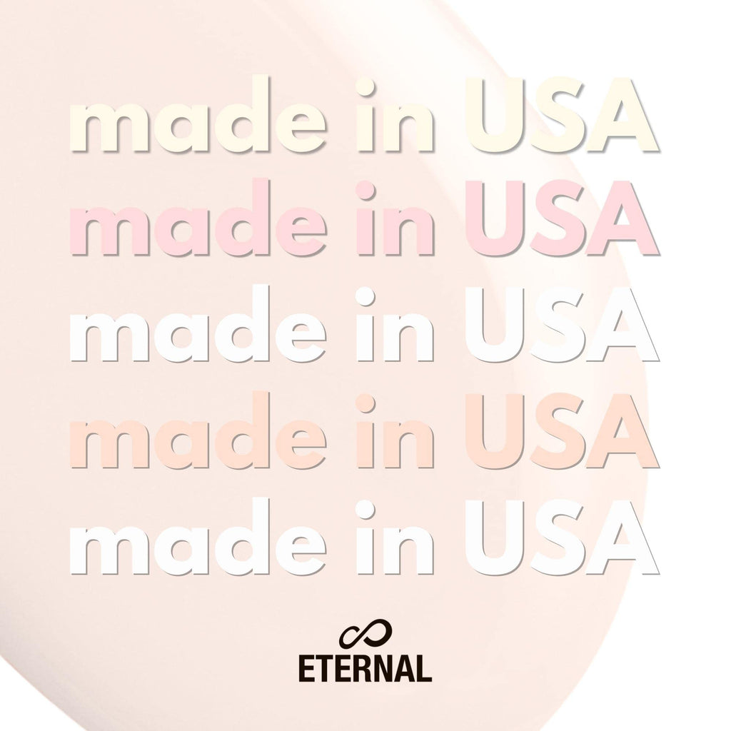 Eternal Et Voila White French Nail Polish Set – 5-Piece, Quick-Dry, Made in USA (13.5mL each)