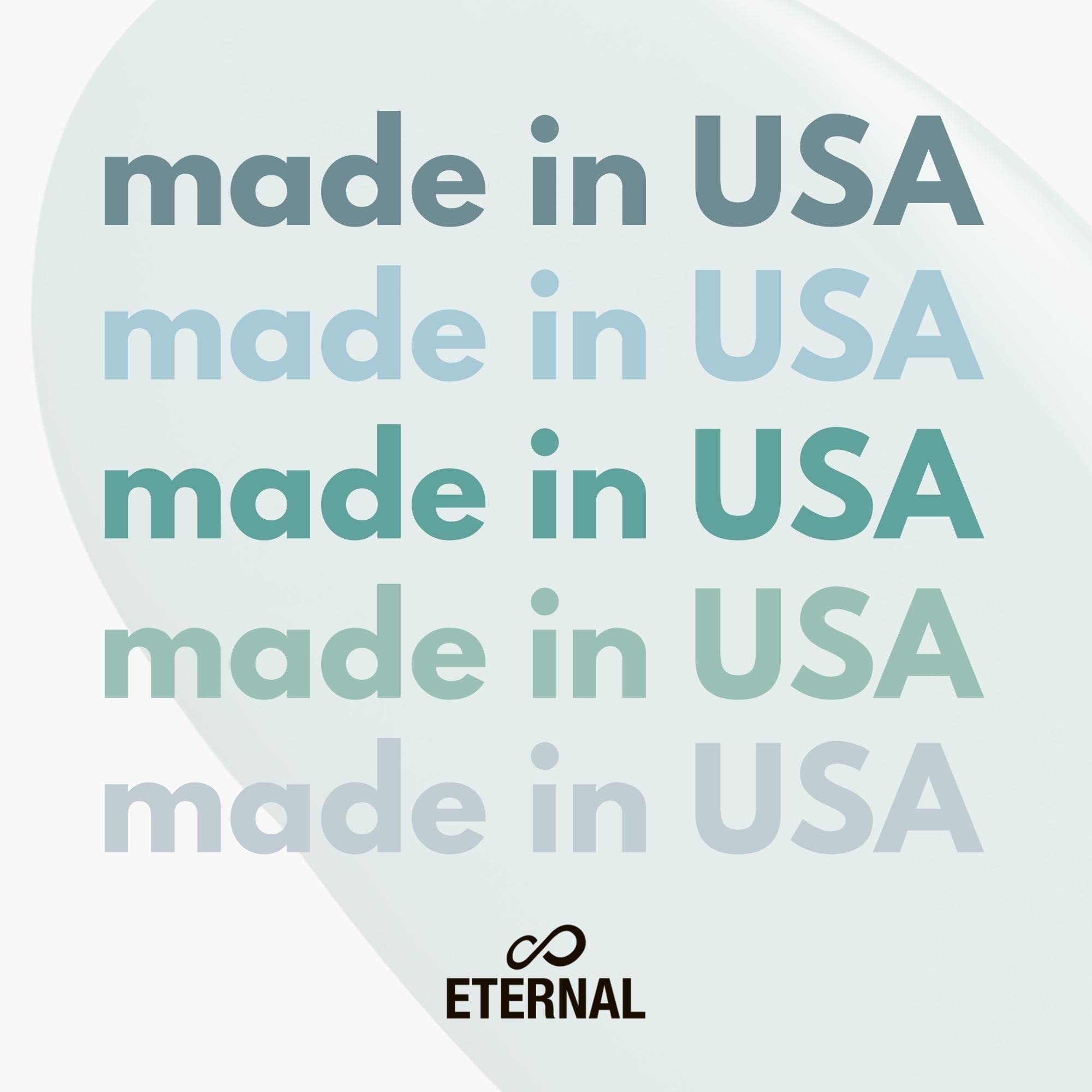 Eternal Green Nail Polish Set (Mindfulness) – Light Blue Shades, Quick-Dry, Long-Lasting, Made in USA (Set of 4, 13.5mL each)