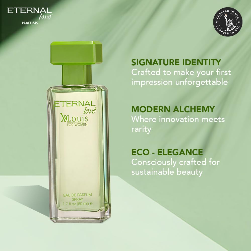 Eternal Love X-Louis for Women - Long Lasting EDP 50ml | Premium Floral Amber Vanilla Scent
