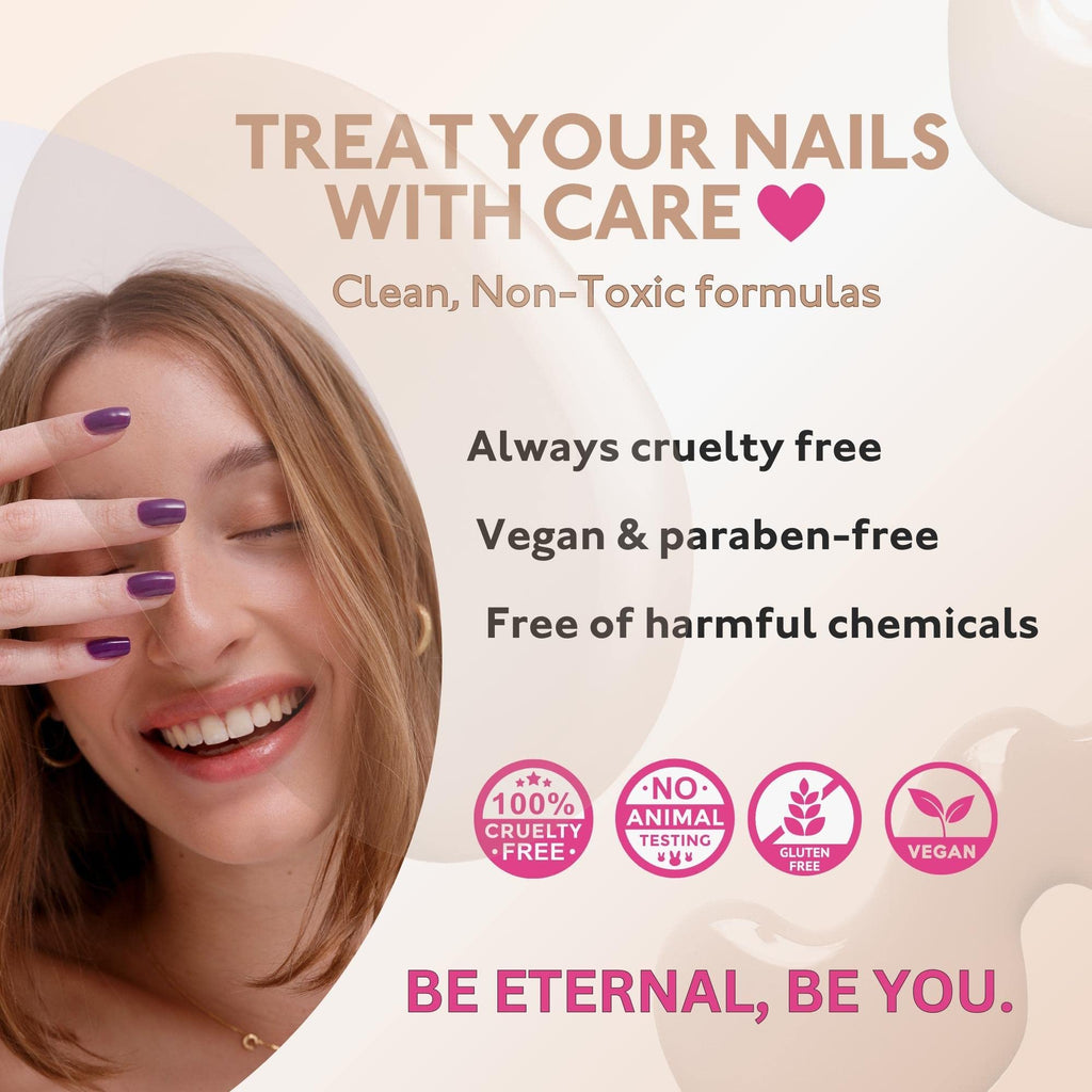 Eternal Green Nail Polish Set (Mindfulness) – Light Blue Shades, Quick-Dry, Long-Lasting, Made in USA (Set of 4, 13.5mL each)
