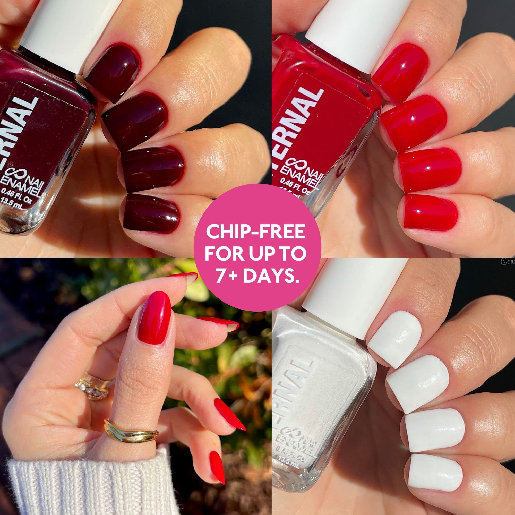 Eternal Nail Polish Set 4-Piece Kit – Call Me Boss Lady | Quick Dry, Long Lasting, Cruelty Free, Made in USA