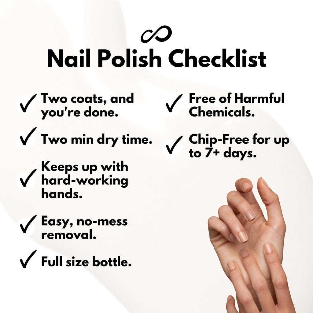Eternal Nude Nail Polish Set (Light Nudes) — 4-Piece, Made in USA, 13.5mL Each
