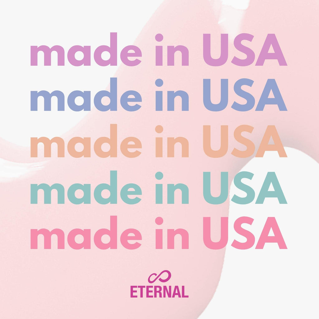 Eternal Pastel Nail Polish Set (Candy Pastels) – 5 Colors, Quick-Dry, Made in USA