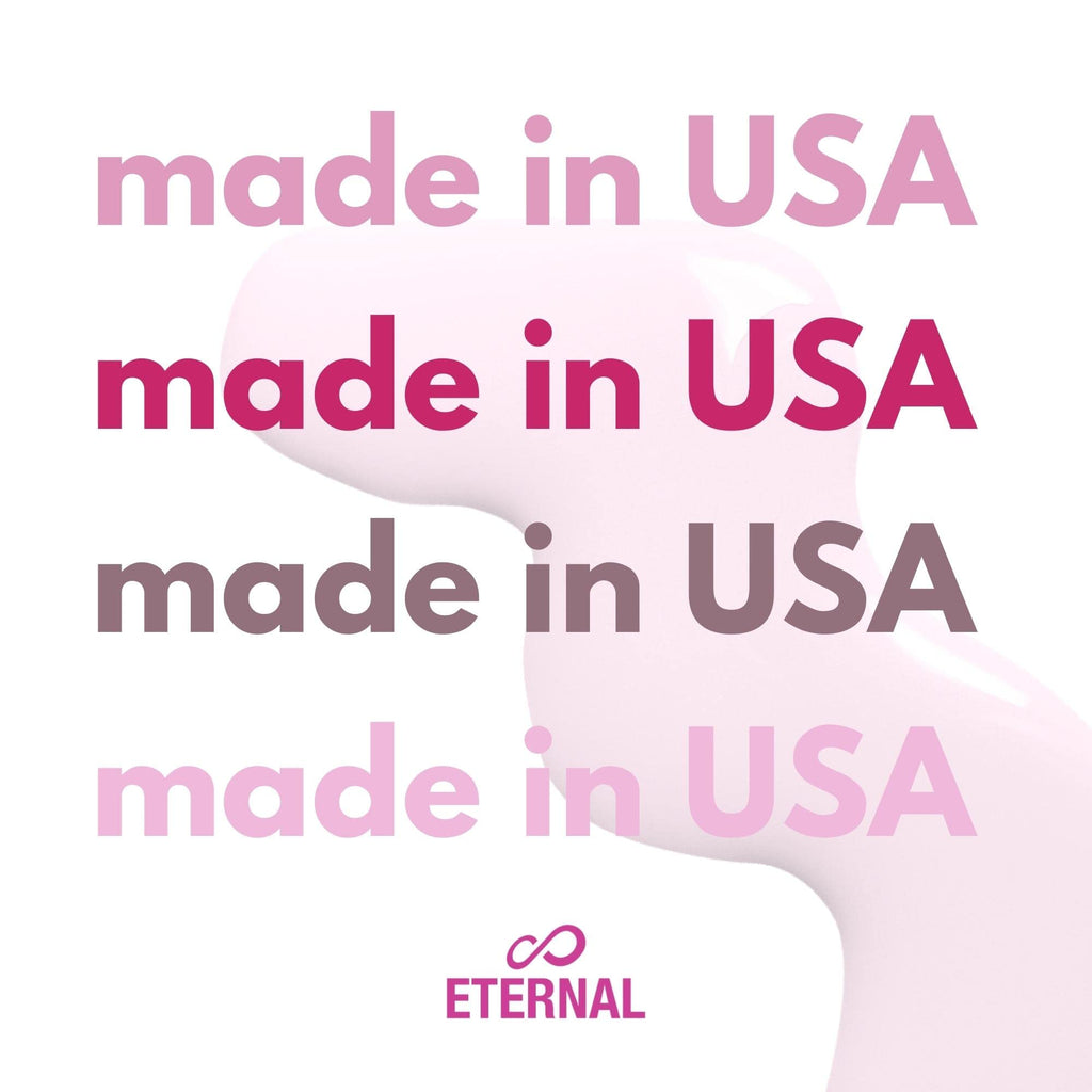 Eternal Glitter Nail Polish Set – PINKY PROMISE (4 Colors), Quick-Dry & Long-Lasting, Made in USA