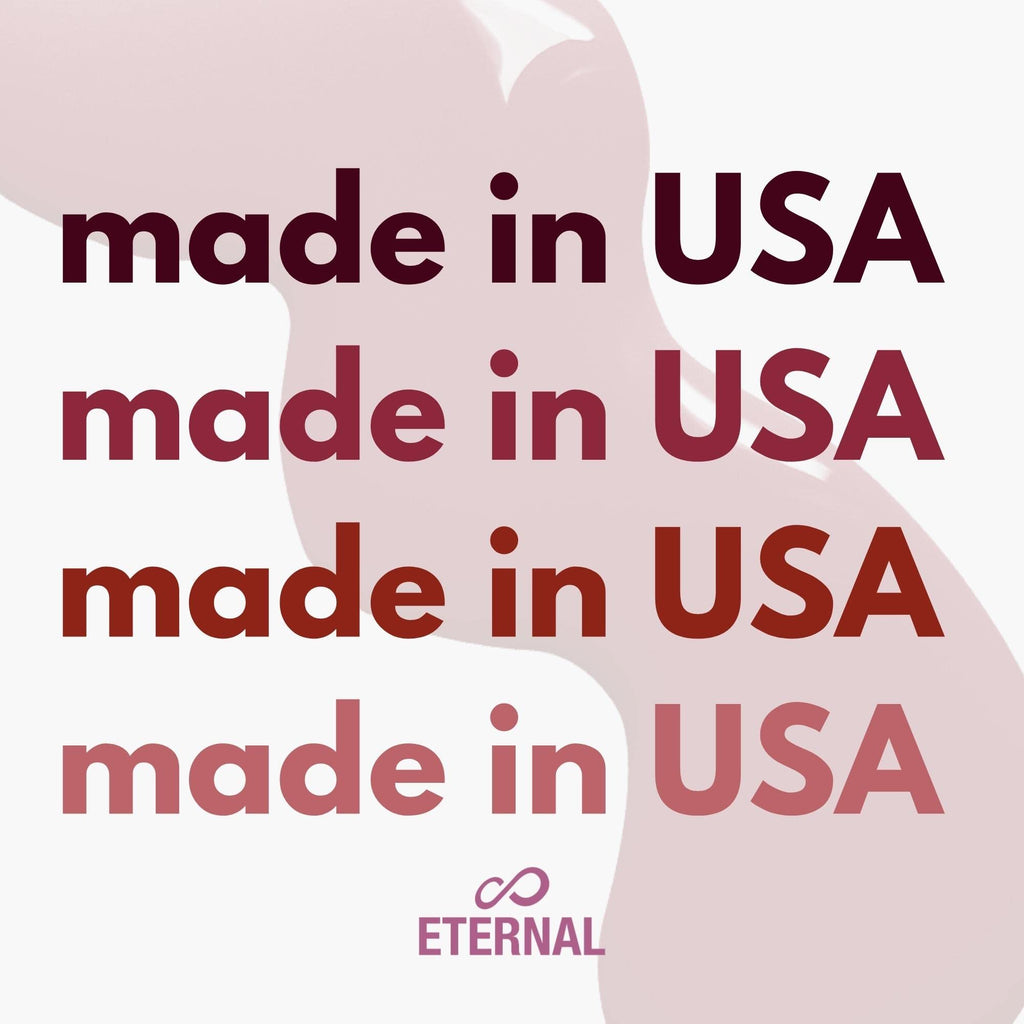 Eternal Rock & Rose Nail Polish Set - 4x13.5mL Pink, Red & Purple, Long-Lasting Quick-Dry, Made in USA