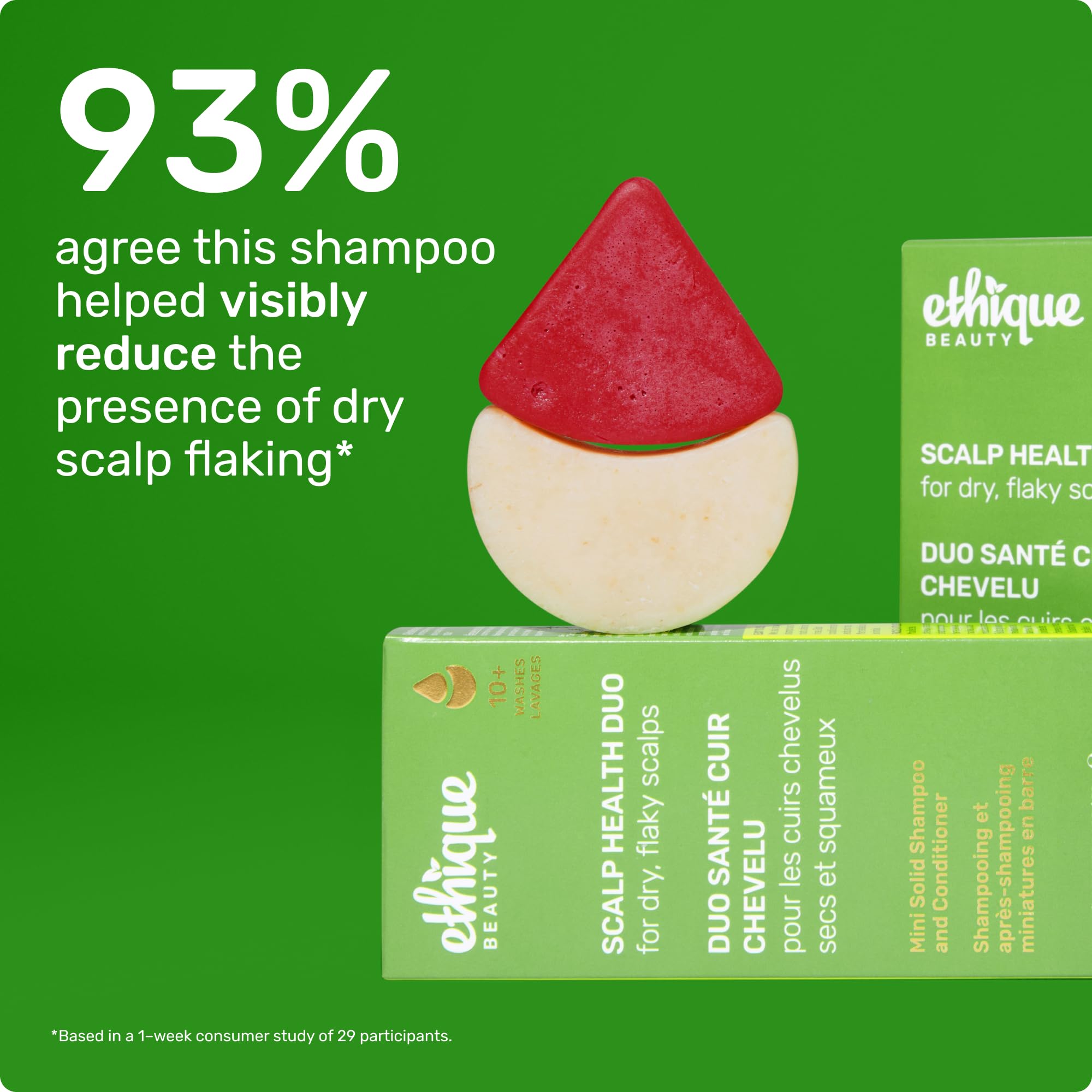 Ethique Beauty Mini Sampler: Scalp Health Shampoo & Everyday Shine Conditioner — Travel Size