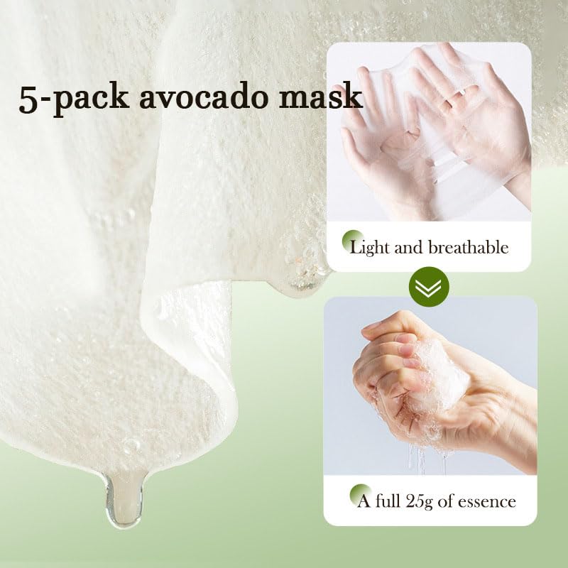 Etuanxi Avocado Skin Care Set – 11-in-1 Gift Kit for All Skin Types