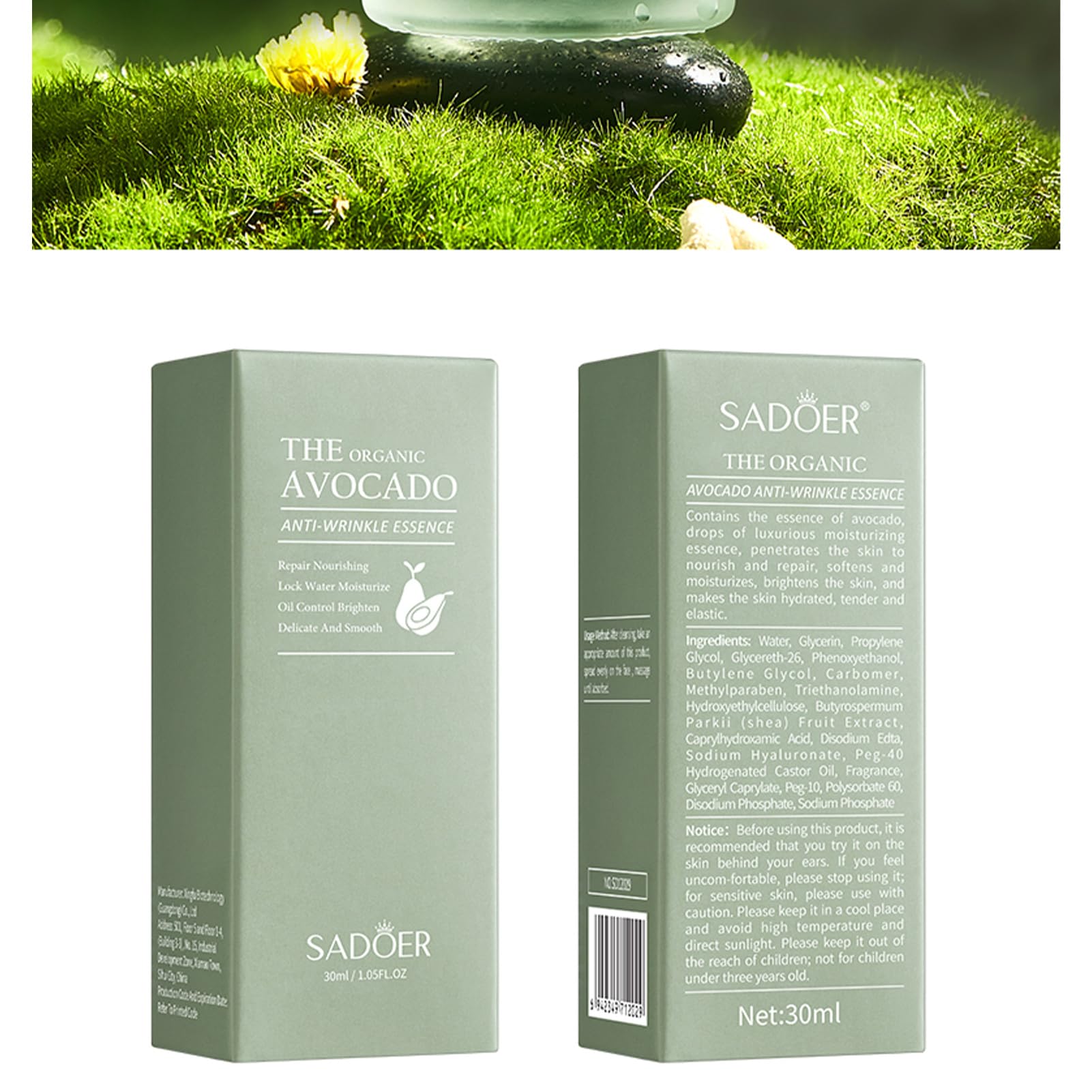 Etuanxi Avocado Skin Care Set – 11-in-1 Gift Kit for All Skin Types
