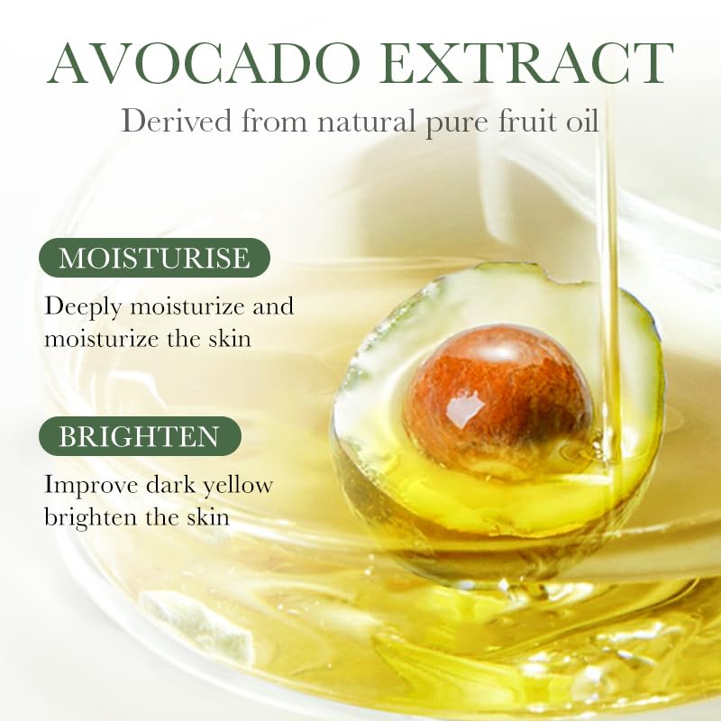 Etuanxi Avocado Skin Care Set – 12-Piece Gift Kit for Hydration, Pore Care & Gentle Firming
