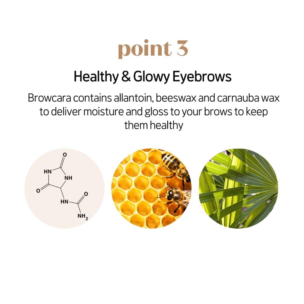 ETUDE Color My Brows Brow Mascara – 3D Natural Color, Moisturizing Gel, Long-Lasting Hold, Rich Brown