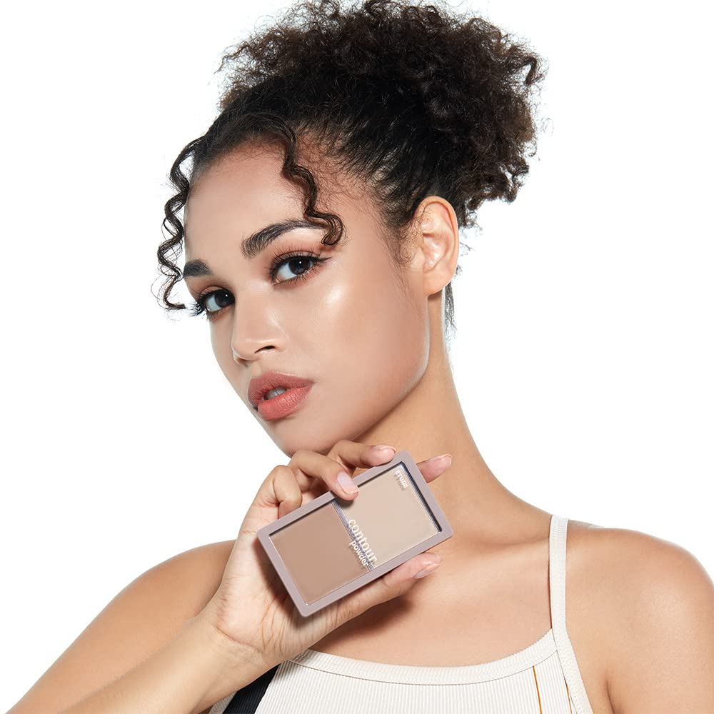 ETUDE Contour Powder Creator | Dual-Color Bronzer & Contour Palette for Natural Definition