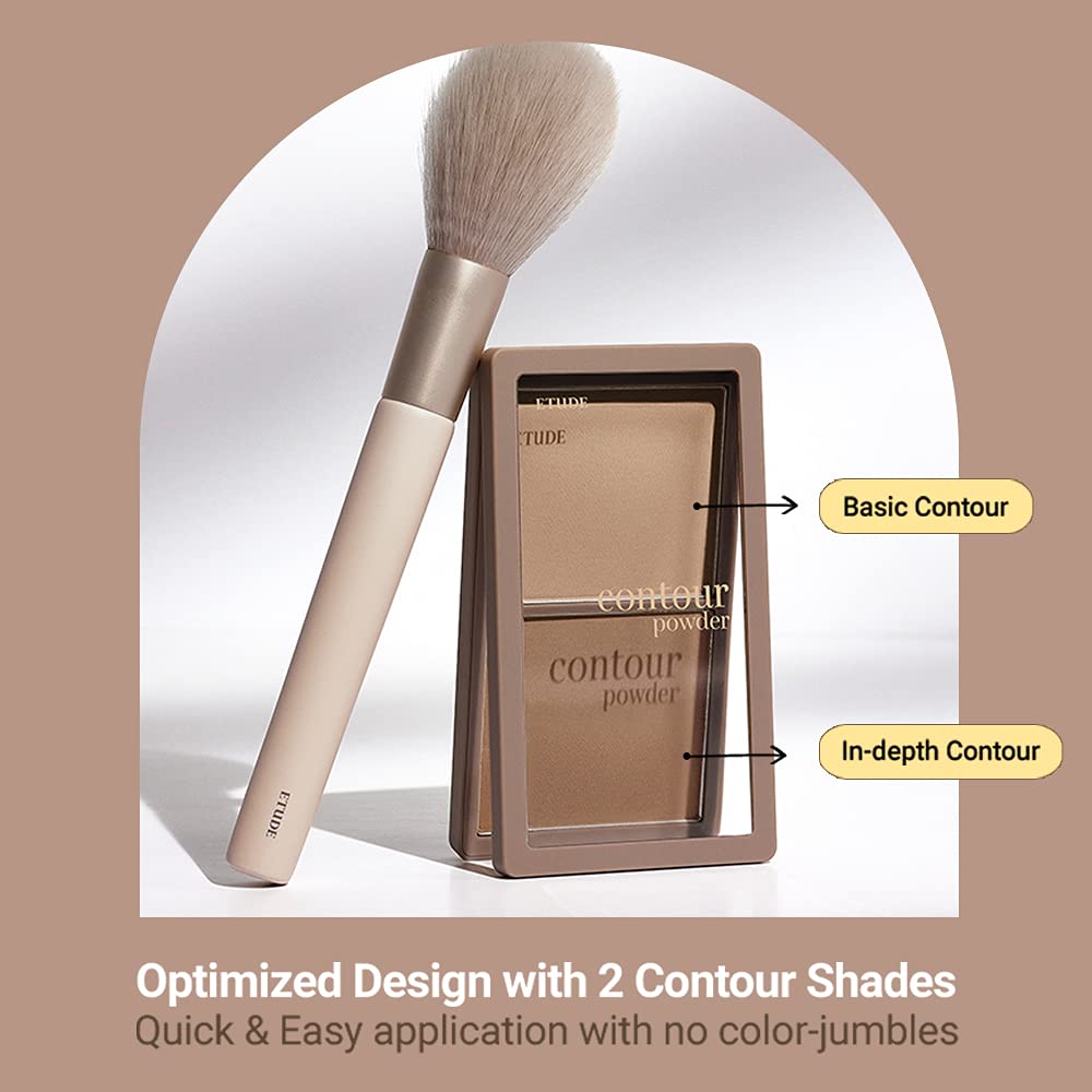 ETUDE Contour Powder Creator | Dual-Color Bronzer & Contour Palette for Natural Definition