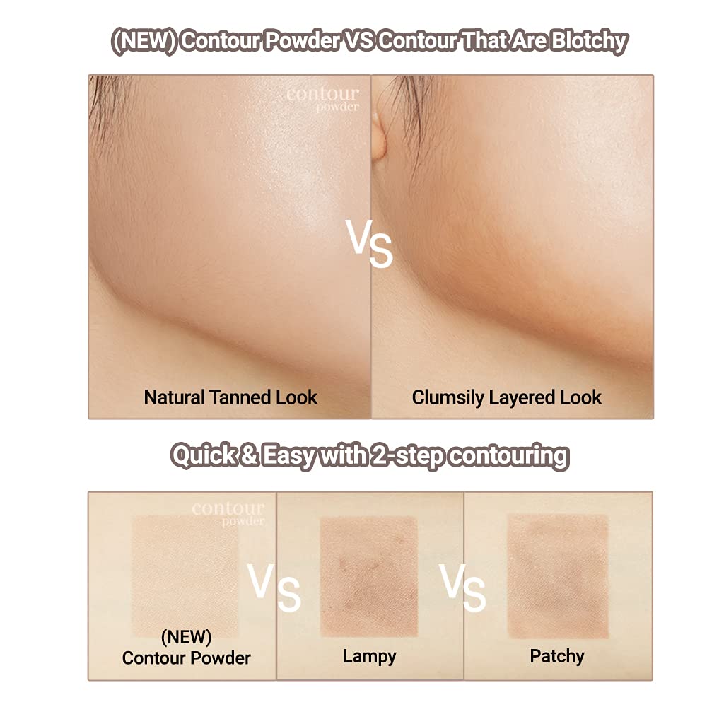 ETUDE Contour Powder Creator | Dual-Color Bronzer & Contour Palette for Natural Definition