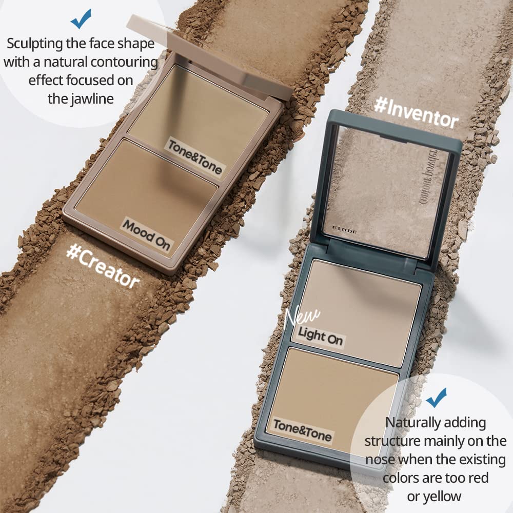 ETUDE Contour Powder - Re-illumination: Bronzer & Contour Palette for Natural Definition
