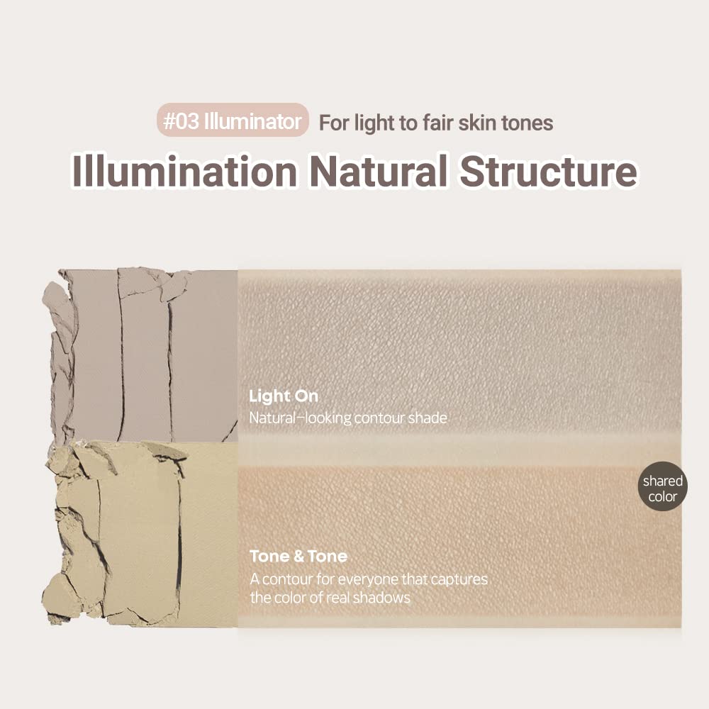 ETUDE Contour Powder - Re-illumination: Bronzer & Contour Palette for Natural Definition