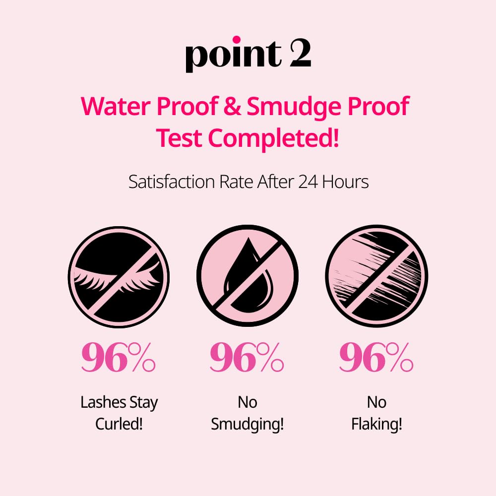 ETUDE Curl Fix Mascara Black 1+1 Set – Waterproof, 24H Curl, Vegan Certified
