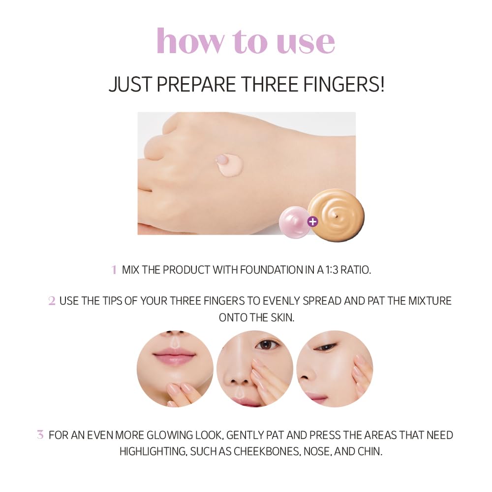 ETUDE Nymph Aura Volumer – Hydrating Glass-Skin Primer | K-Beauty Glow Base