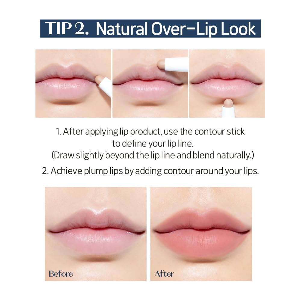ETUDE Reborn Maker Contour Stick – Cool-Toned, Natural Definition | Creamy, Multi-Purpose Contour
