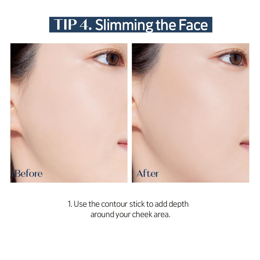 ETUDE Reborn Maker Contour Stick – Cool-Toned, Natural Definition | Creamy, Multi-Purpose Contour