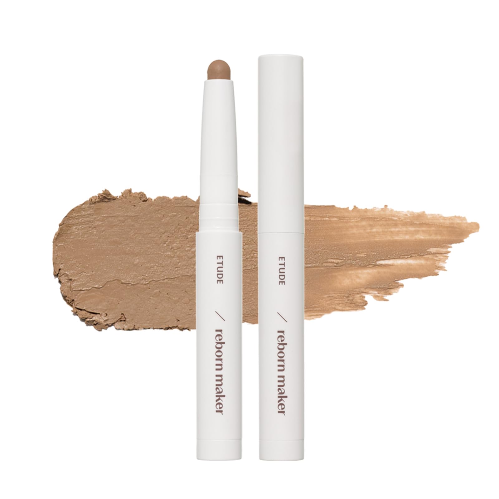 ETUDE Reborn Maker Contour Stick Warm Shading | Creamy, Easy Blend for Natural Definition | K-Beauty Gift