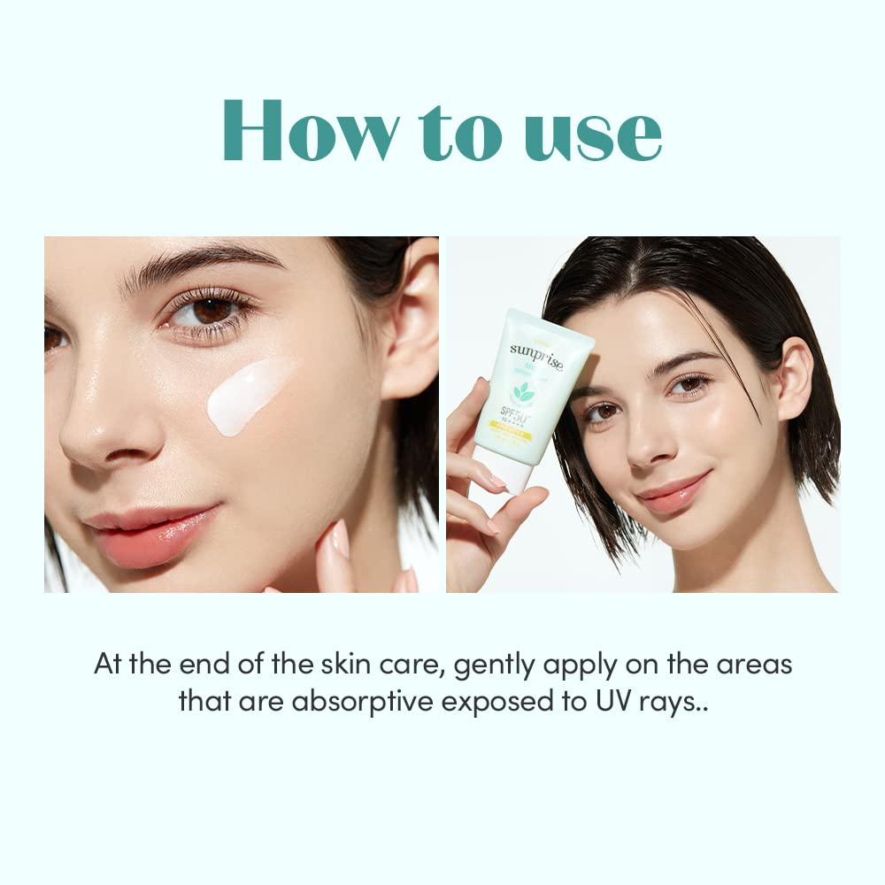 ETUDE Sunprise Mild Weightless Watery Texture SPF50+/PA+++ | Light Sunblock for Sensitive Skin | Korean Skincare