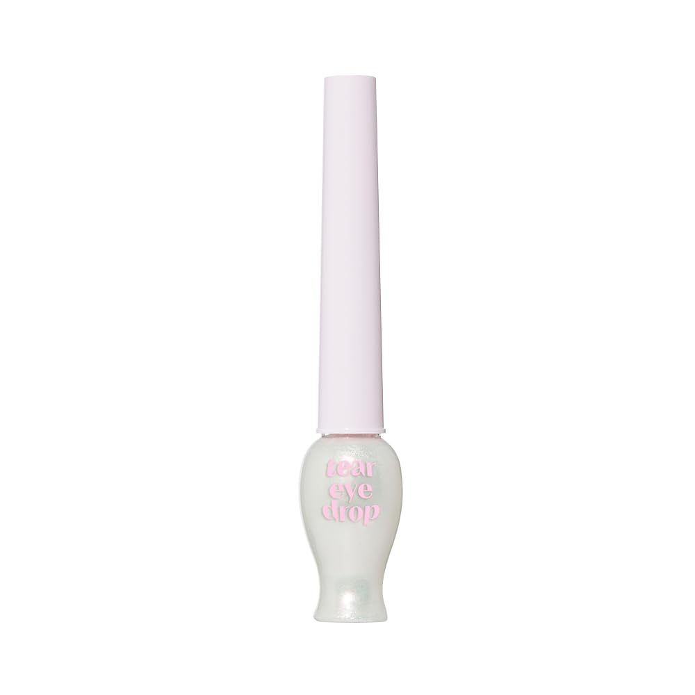 ETUDE Tear Drop Eyeliner – Crystal & Opal Glitter, Smudge-Proof & Long-Lasting, All Skin Tone Friendly