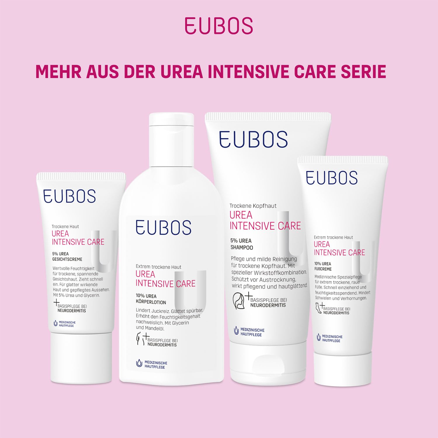 EUBOS 10% Urea Foot Cream 100ml – Dermocosmetics for Dry Feet