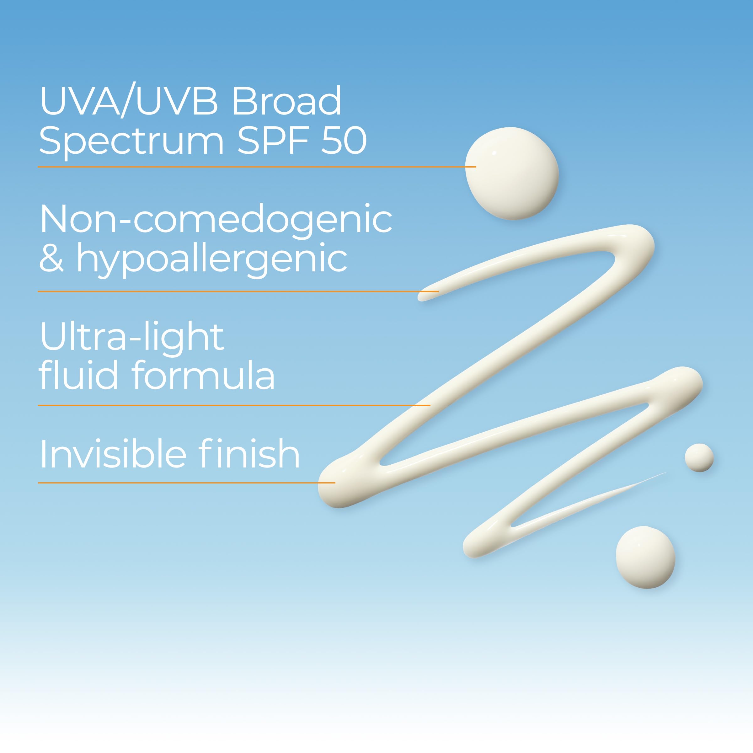 Eucerin Sun Advanced Hydration SPF 50 – Ultra-Light Facial Sunscreen with Hyaluronic Acid