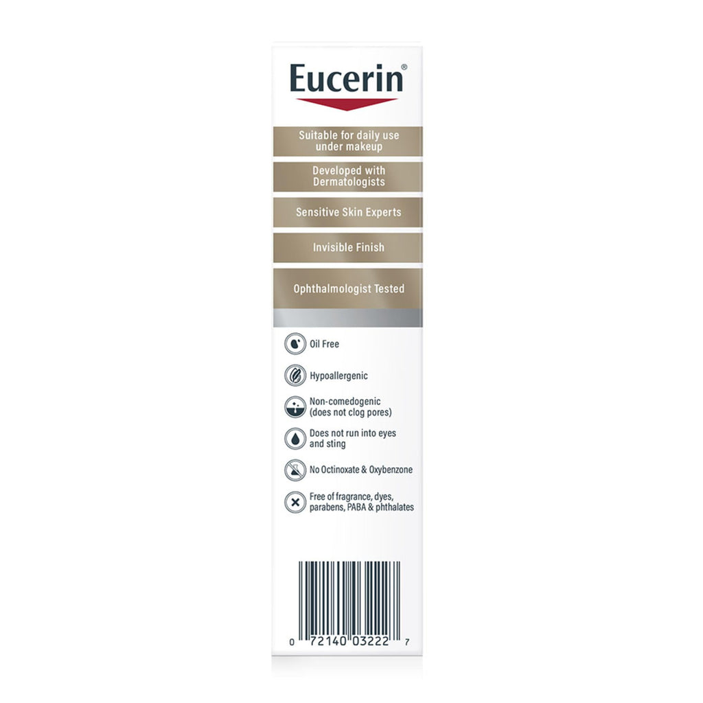 Eucerin Sun Age Defense SPF 50 Face Sunscreen – Hyaluronic Acid, Fragrance-Free