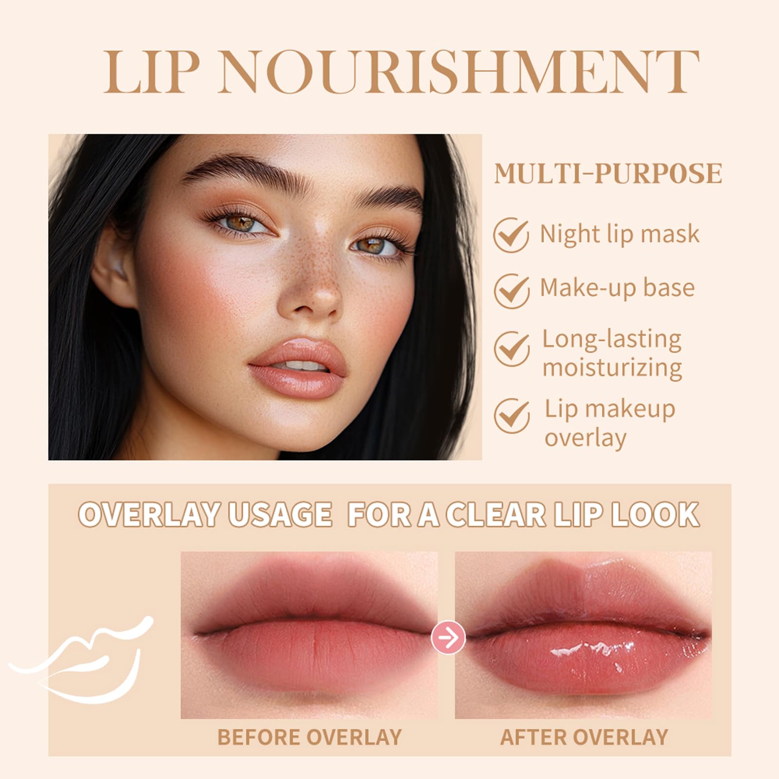Eudivine Summer Special Lip Butter Gloss – Vanilla, Iced Coffee, Mint, Cake & Guava