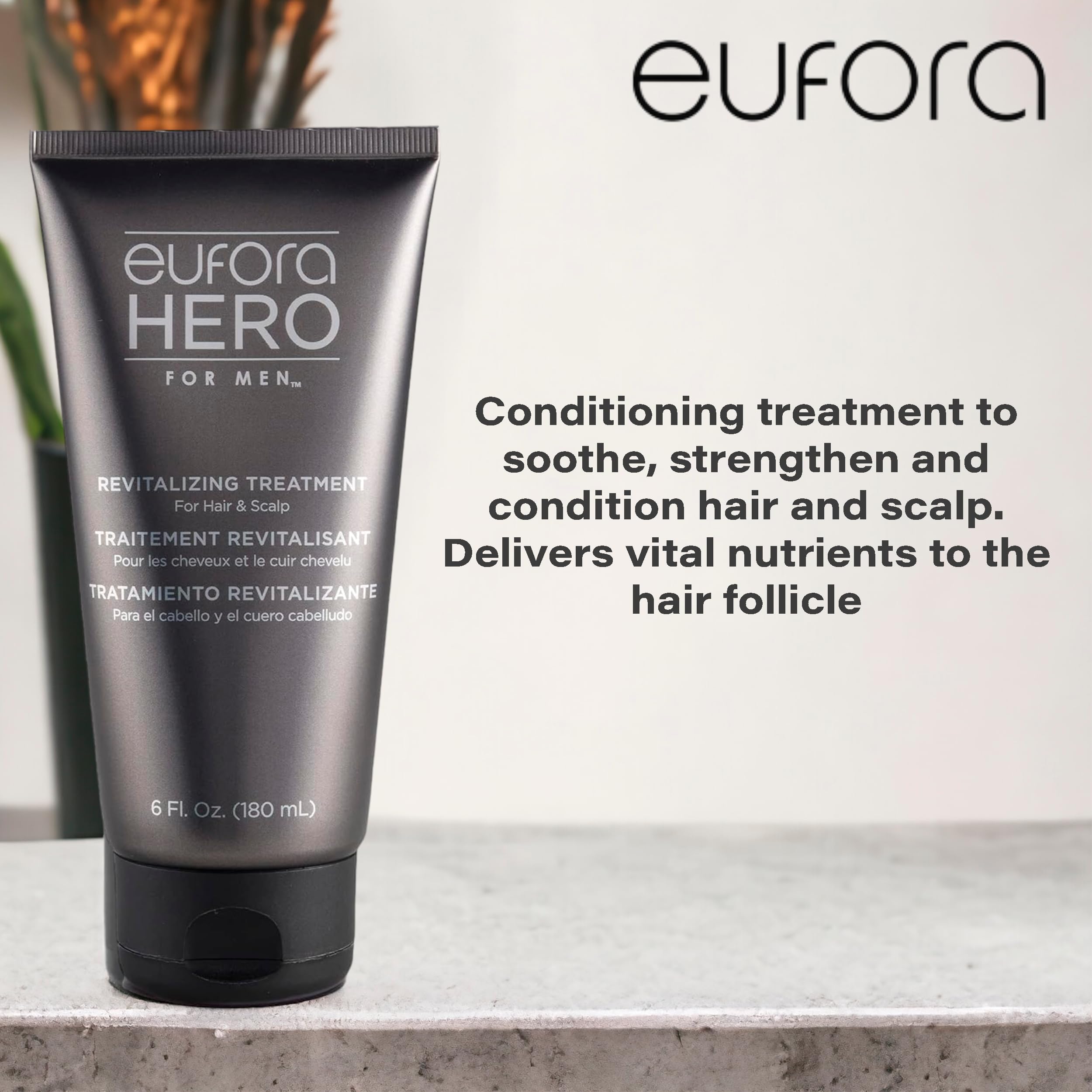 Eufora Hero Men Revitalizing Treatment Hair & Scalp (6 oz)