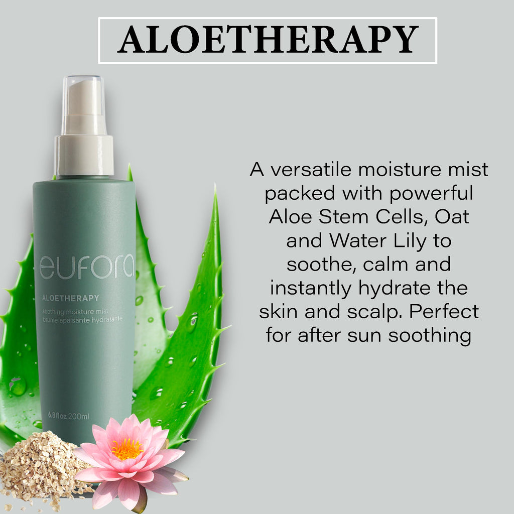 Eufora Soothing Moisture Mist 6.8 Fl Oz | Hydrating Aloe Spray for Hair & Skin