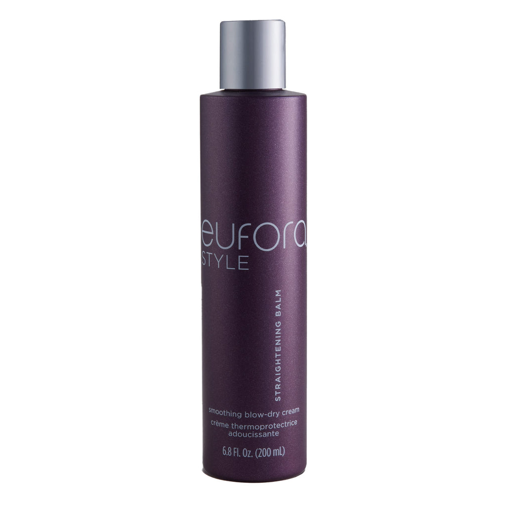 Eufora Straightening Balm 6.8 oz – Frizz-Control Blowout Cream for Sleek Hair