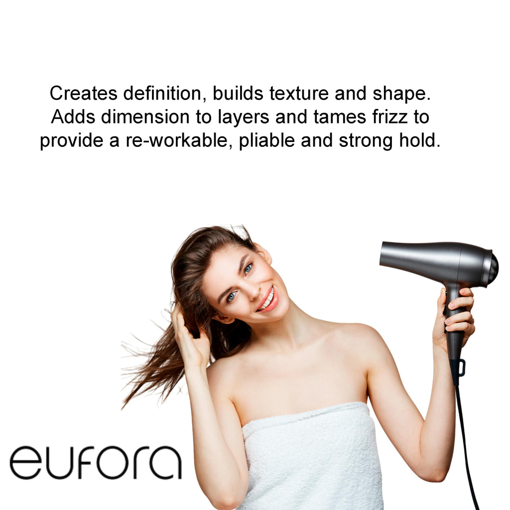 Eufora Straightening Balm 6.8 oz – Frizz-Control Blowout Cream for Sleek Hair