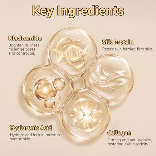 Eustofeyce Deep Collagen Serum Silk Peptide Intensive Lifting Ampoule – Korean Anti-Aging Serum for Face