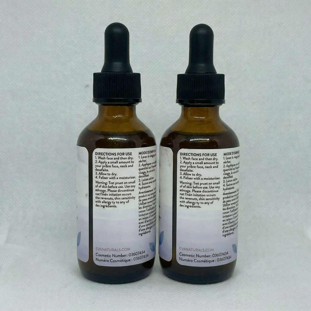 Eva Naturals Azelaic Acid 10% Serum – 2 oz (2 Pack) with Niacinamide & Hyaluronic Acid | Lightweight Facial Serum